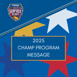 2025 Champ Program Message